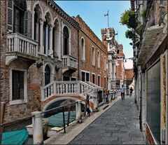 In den Gassen von Venedig