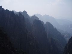 In den "Gelben Bergen" (Huangshan)