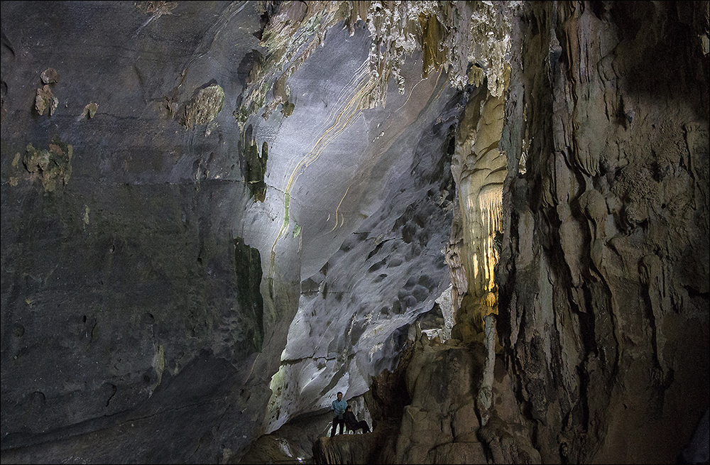 in den Grotten des Phong Nha-Ke Bang Nationalparks