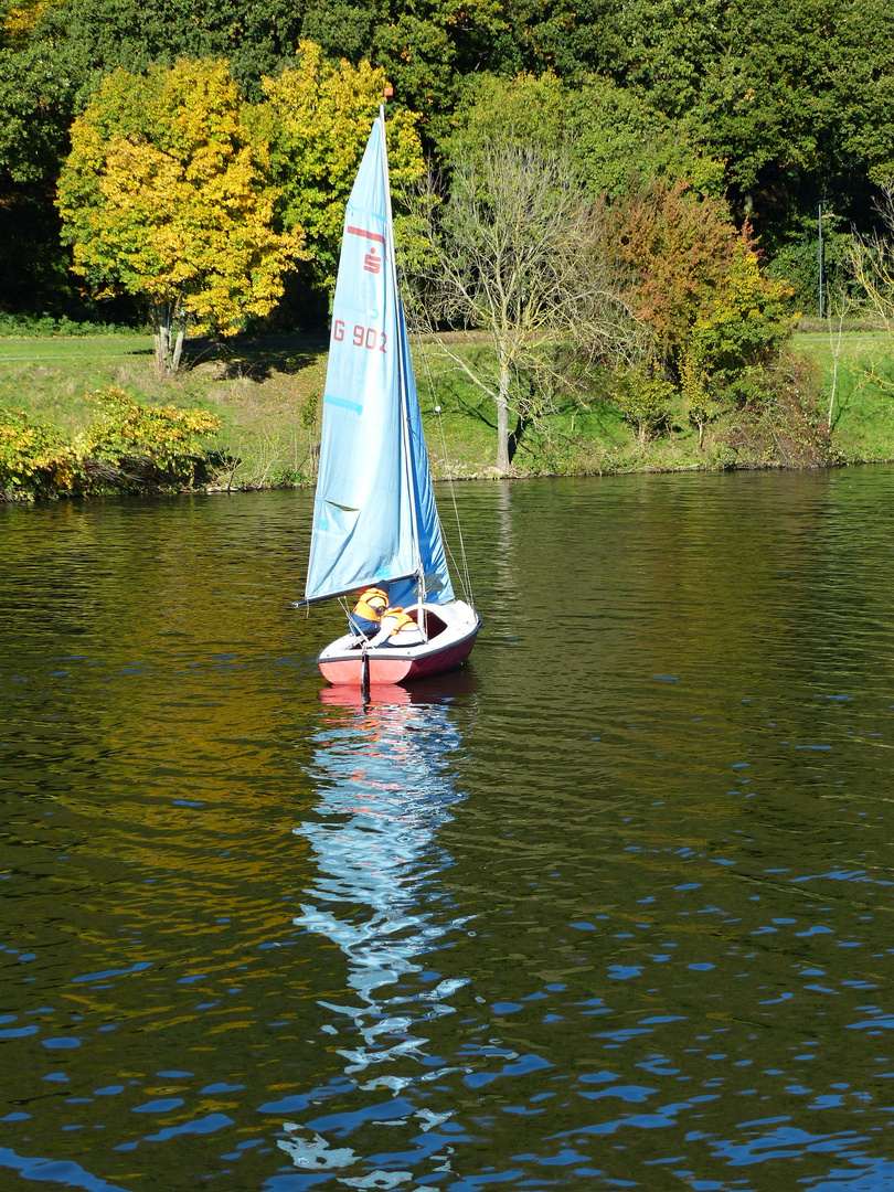 in den Herbst segeln