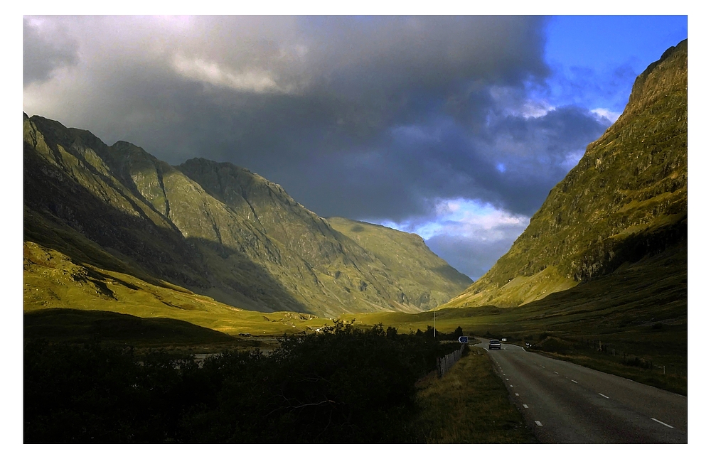 In den Highlands - Richtung Ben Nevis