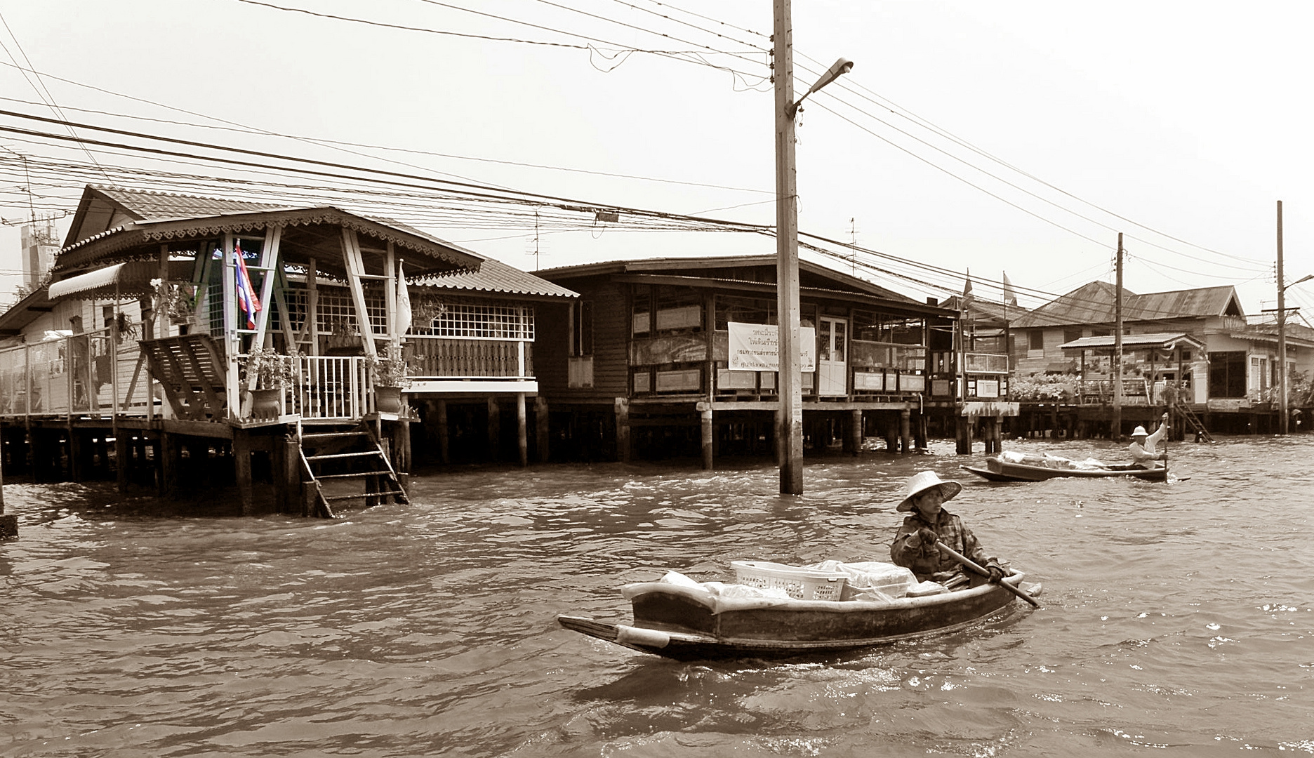 In den Klongs von Bangkok