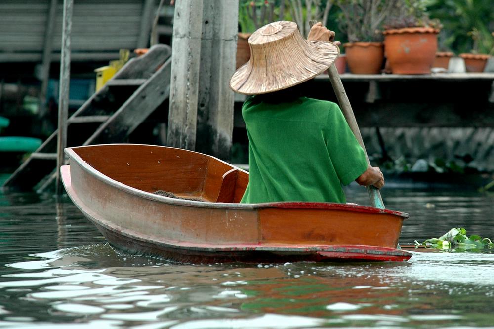 in den klongs von bangkok