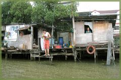 in den Klongs von Bangkok