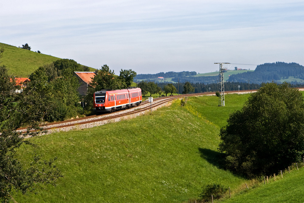 In den Kurven bei Heimhofen