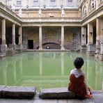 In den römischen Thermen von Bath