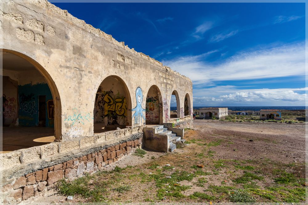 In den Ruinen des 'Sanatorio de Abona' auf Tenerifa 10a