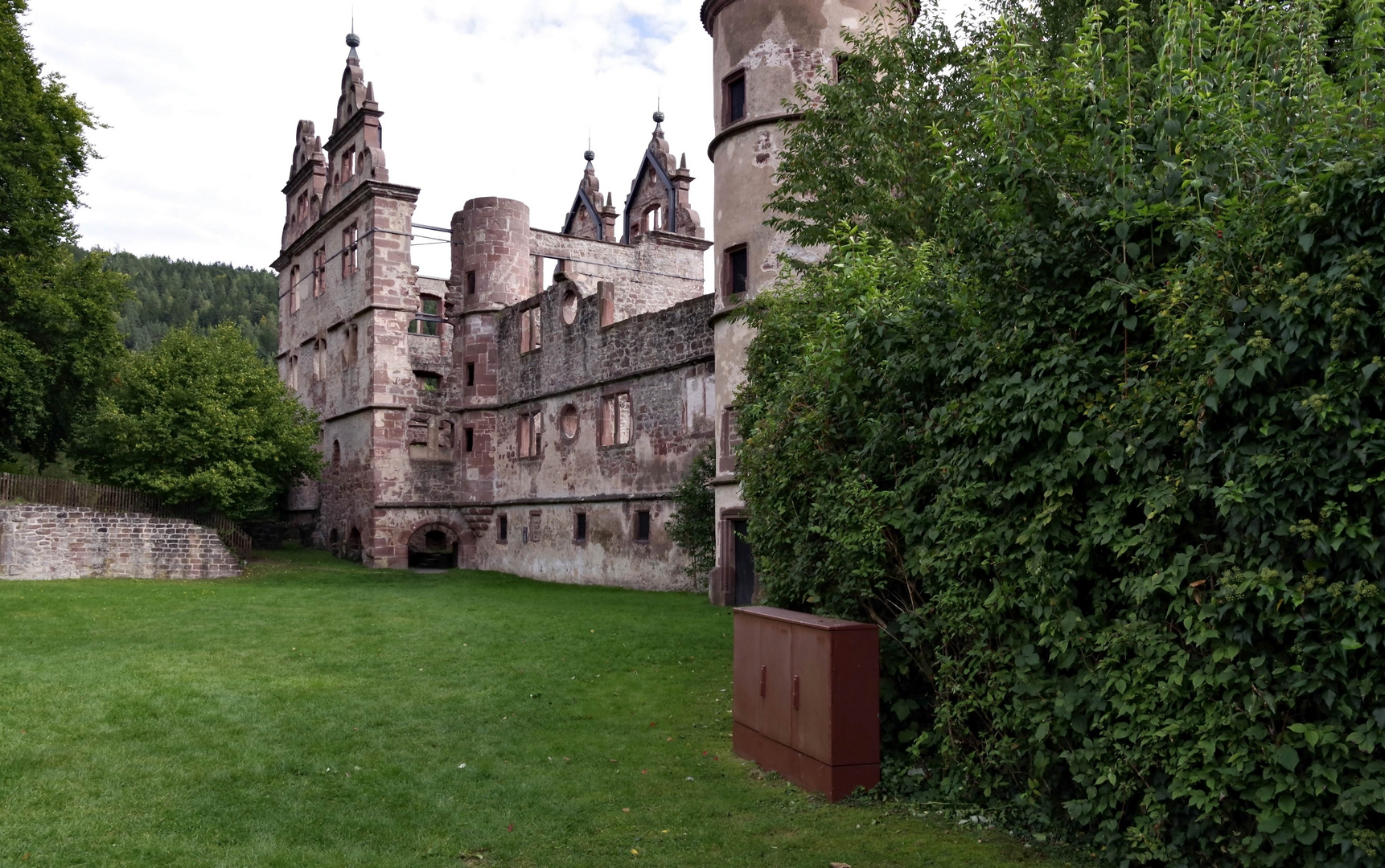 in den Ruinen vom ehemaligen Kloster Hirsau