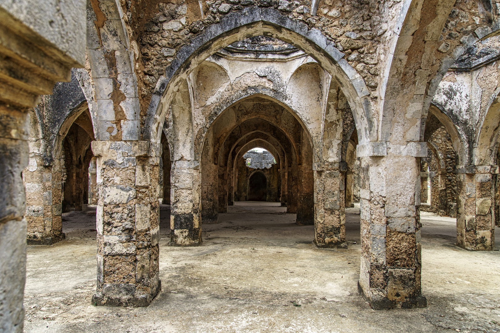 In den Ruinen von Kilwa Kisiwani, Tansania, 2016.10.20.