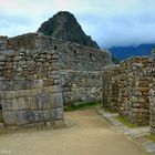 In den Ruinen von Machu Picchu 1