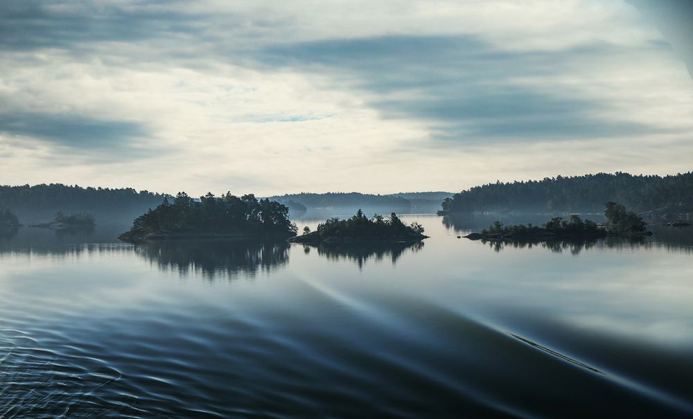 In den Schären vor Stockholm