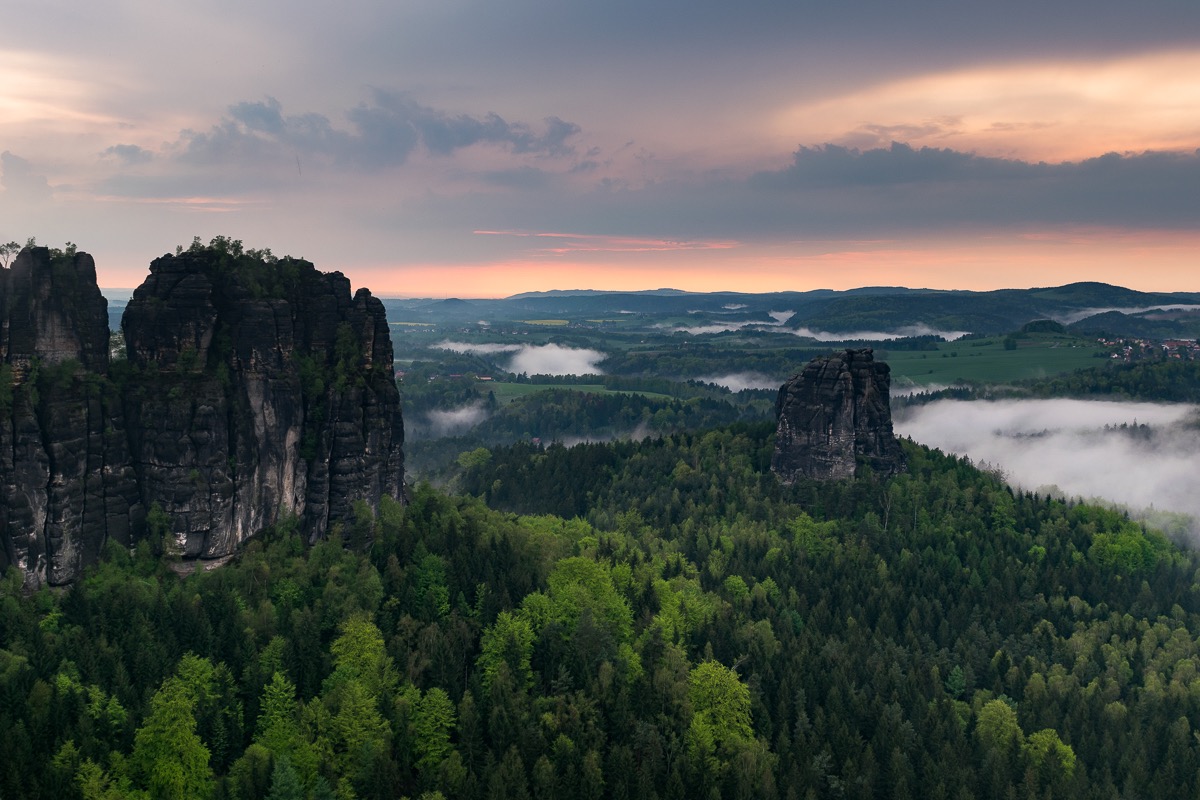 In den Schammsteinen nach dem Regen