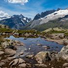 in den Schweizer Alpen