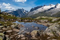 in den Schweizer Alpen