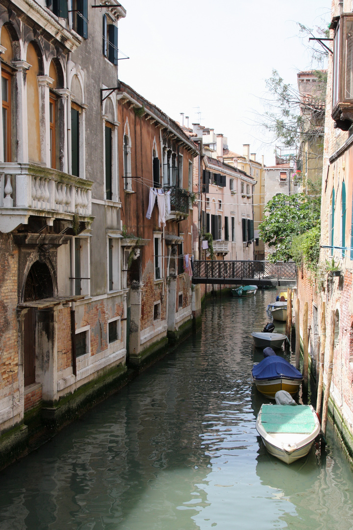 In den Seitengassen von Venedig