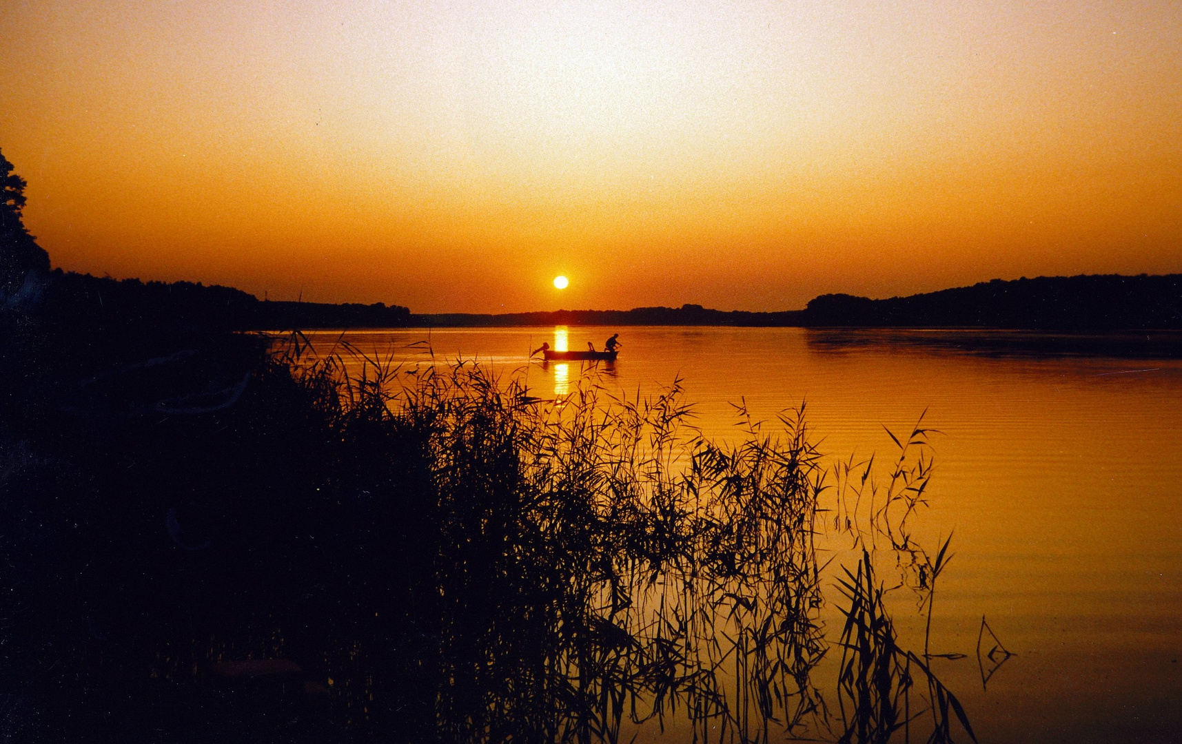 In den Sonnenaufgang