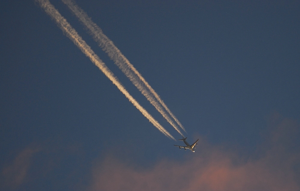 In den Sonnenuntergang