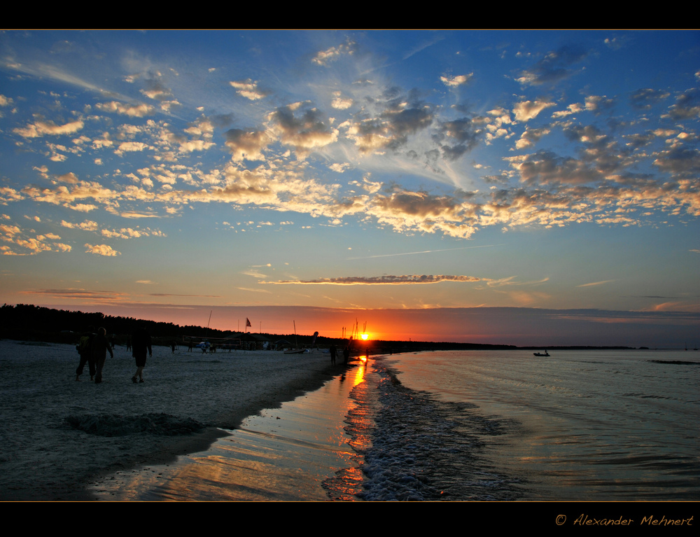 ...In den Sonnenuntergang