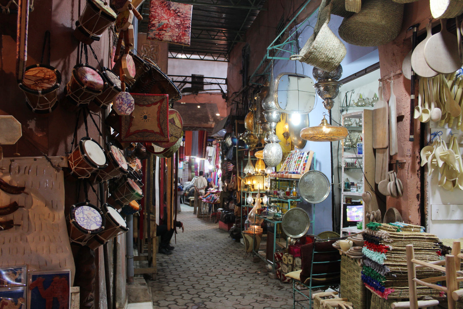  In den  Souks  -  Marrakesch