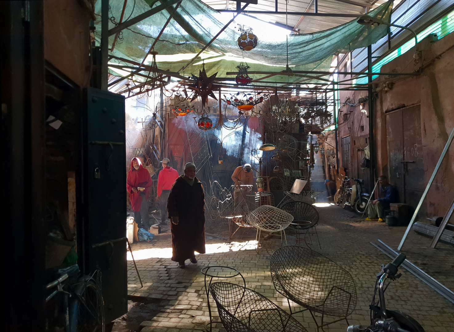 In den Souks von Marrakesch