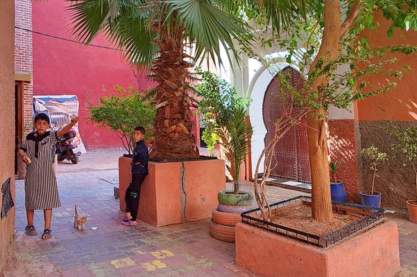 In den stillen Gassen von Marrakesch (1)