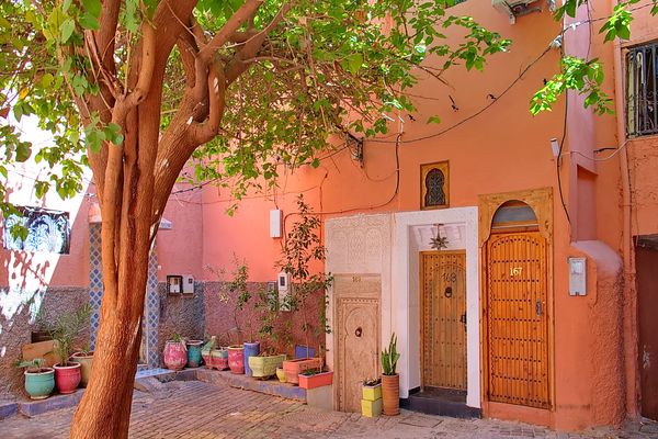 In den stillen Gassen von Marrakesch (2)