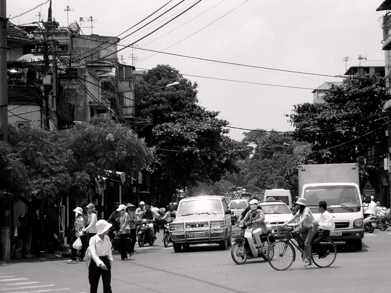 In den Straßen Hanoi`s