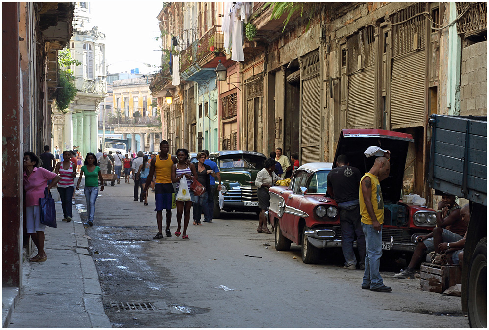In den Strassen Havannas