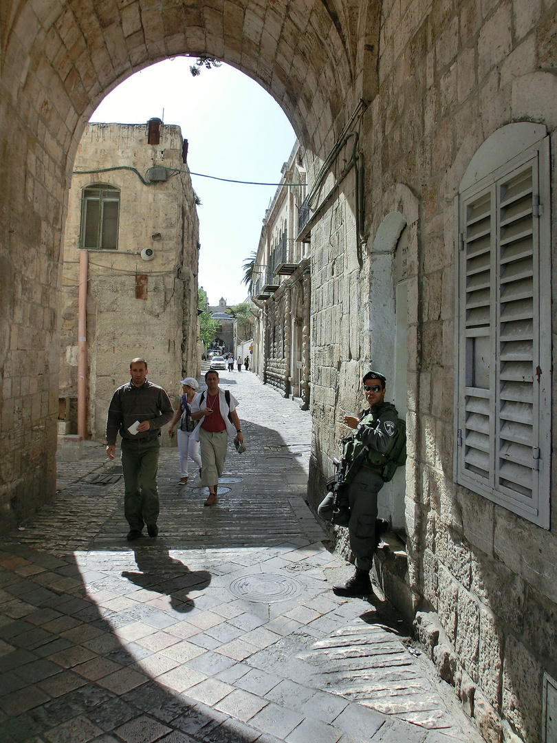 In den Straßen Jerusalems