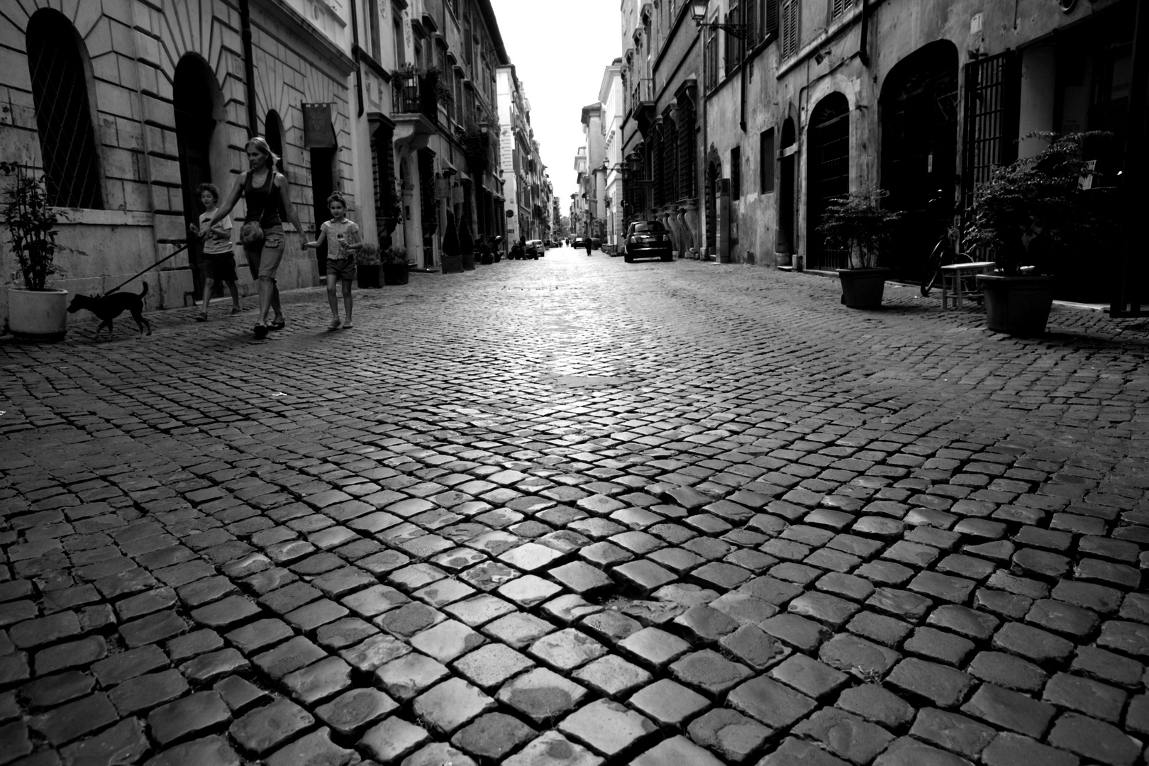 in den Straßen Roms