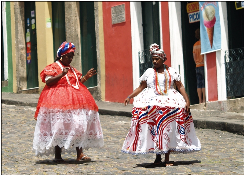 In den Strassen von Bahia San Salvador