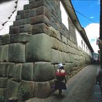 In den Strassen von Cuzco