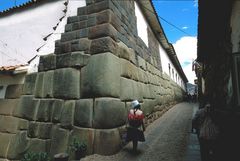 In den Strassen von Cuzco