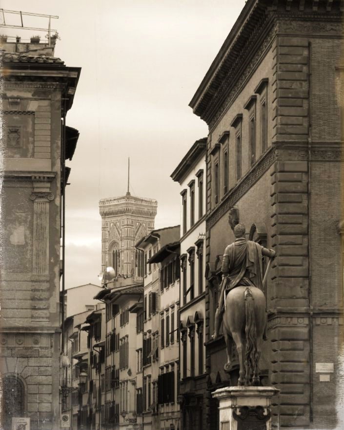In den Straßen von Florenz