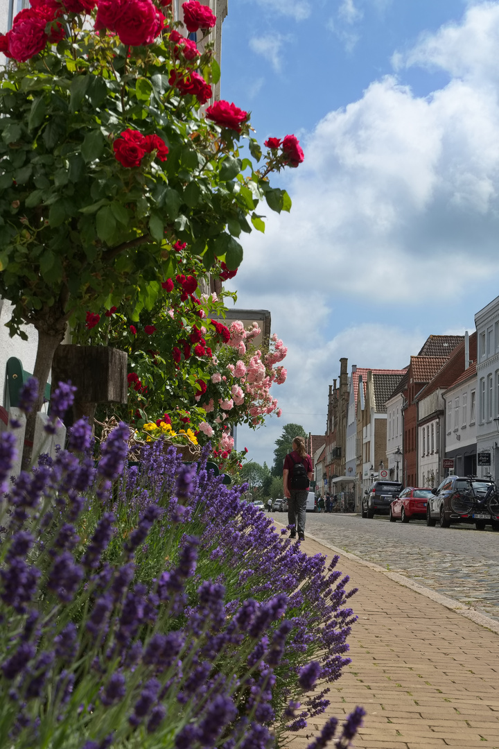 In den Straßen von Friedrichstadt