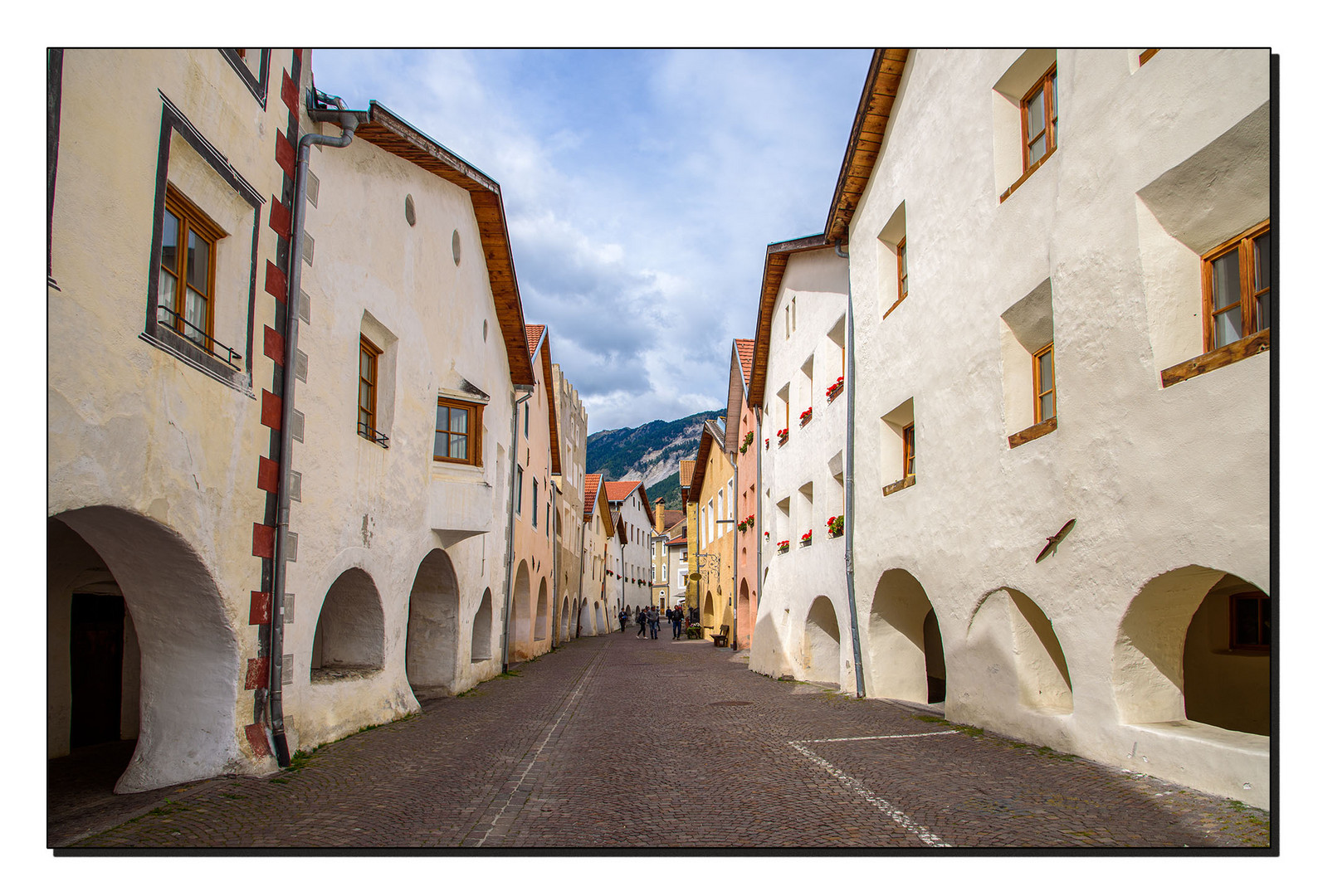 In den Straßen von Glurns