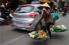 in den Strassen von Hanoi