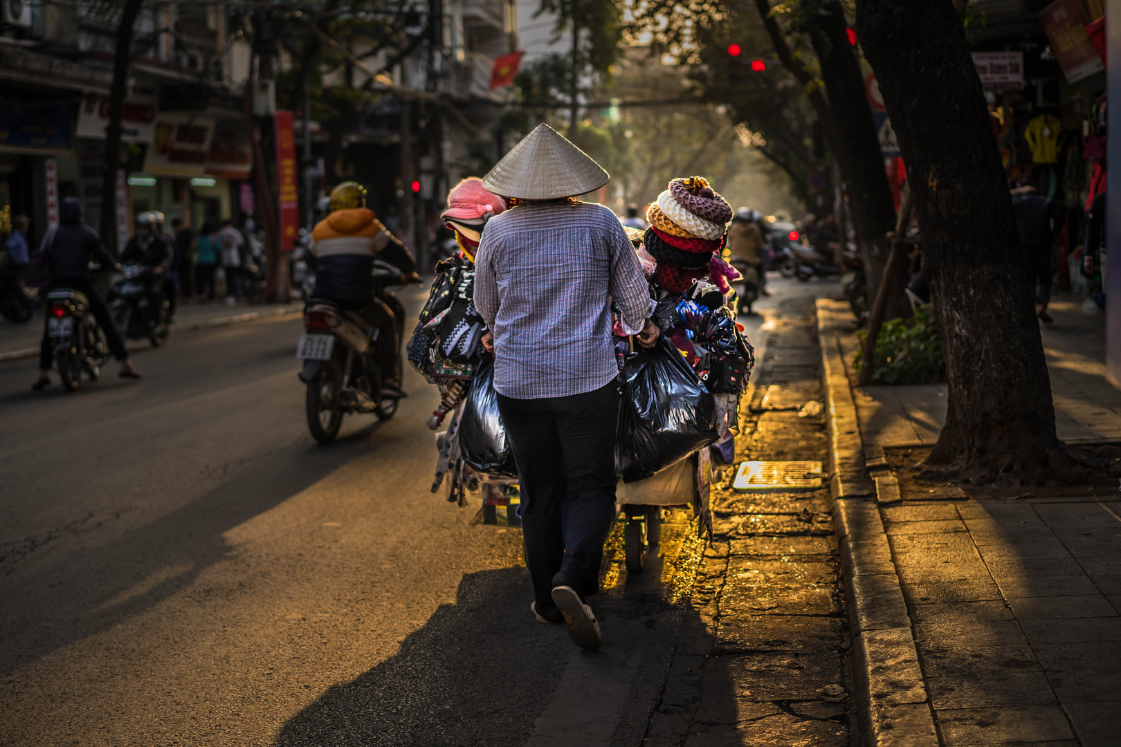 In den Strassen von Hanoi