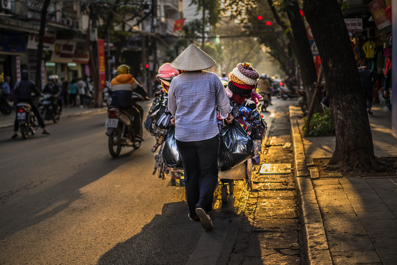 In den Strassen von Hanoi