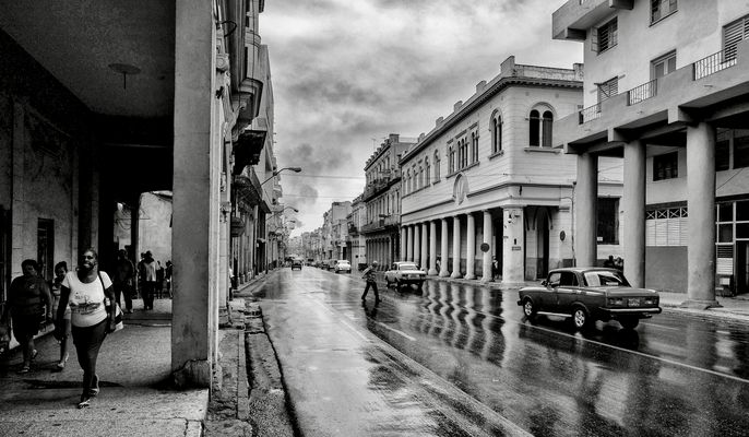 In den Straßen von Havanna