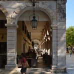 In den Straßen von Korfu 