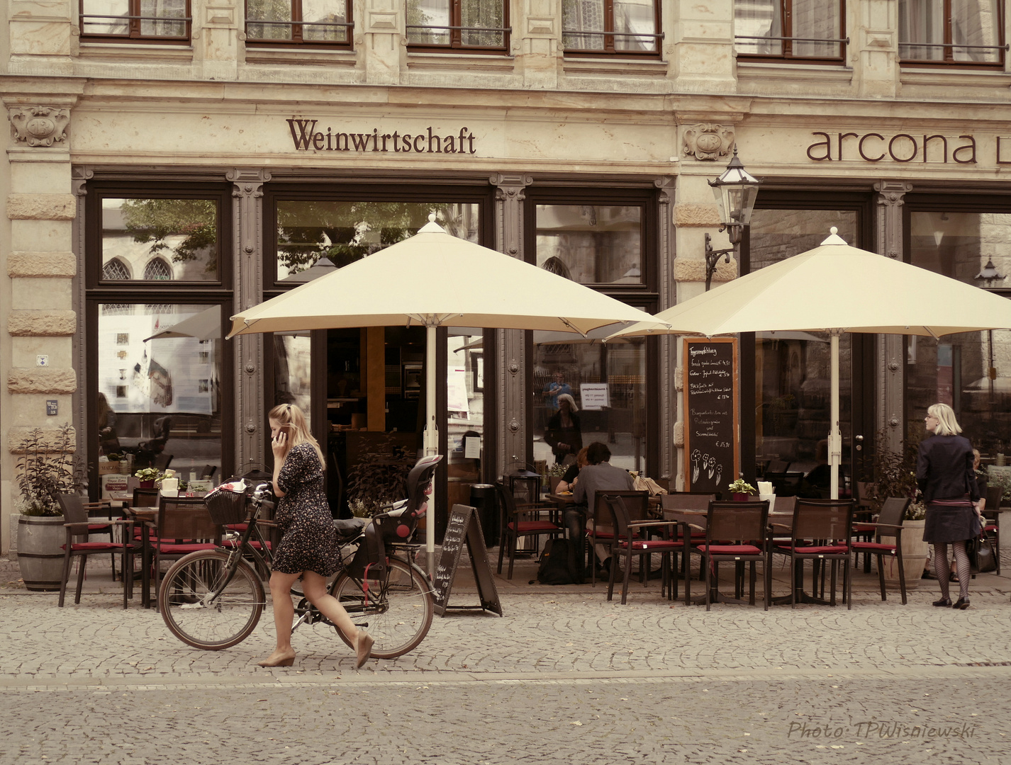 in den Strassen von Leipzig 