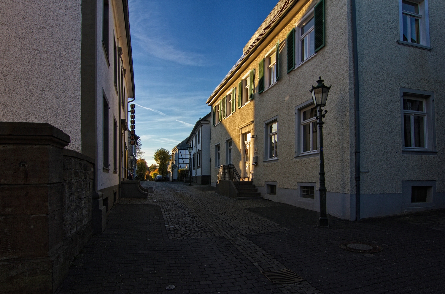 In den Straßen von Lindlar