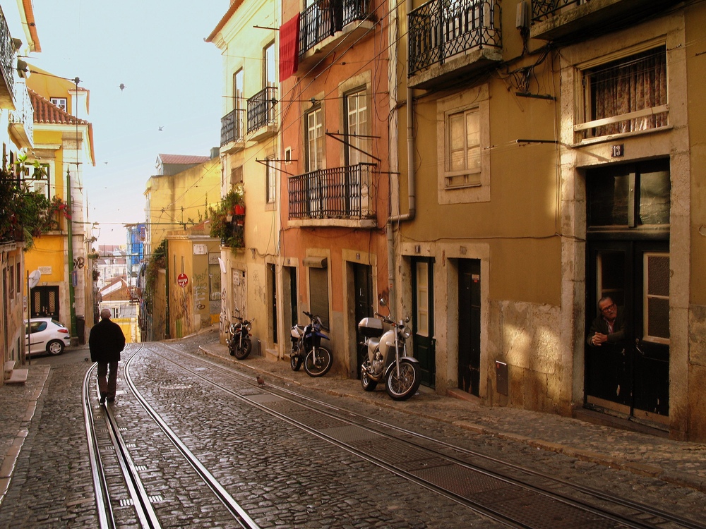 In den Strassen von Lissabon