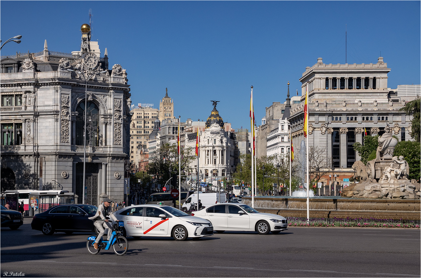 In den Straßen von Madrid