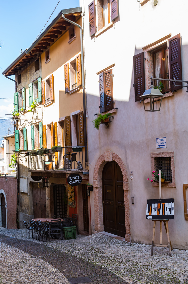 In den Straßen von Malcesine