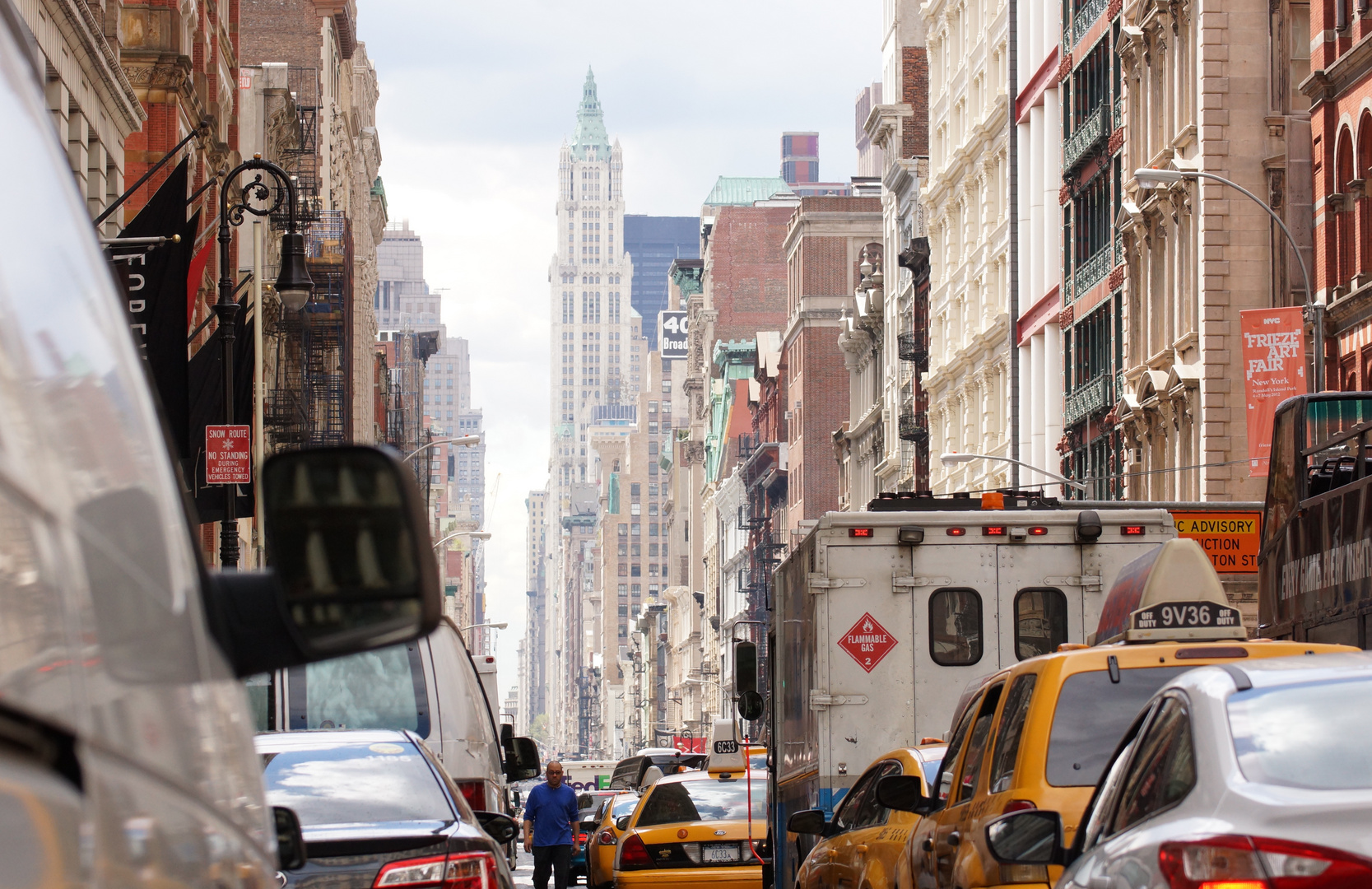 In den Straßen von New York - wo sonst.