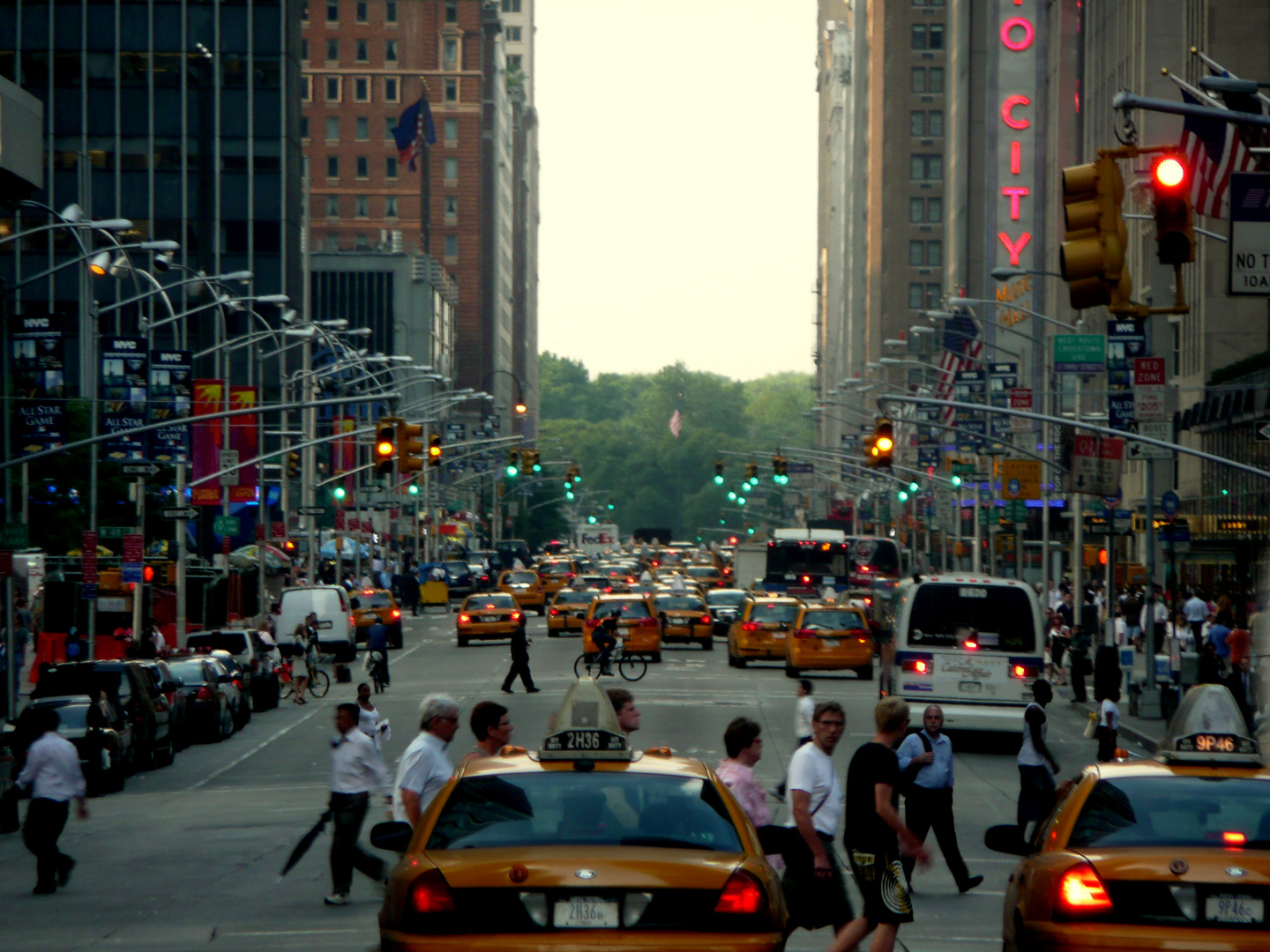 In den Straßen von NYC