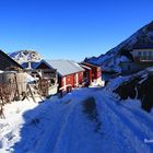 In den Straßen von Nyksund 