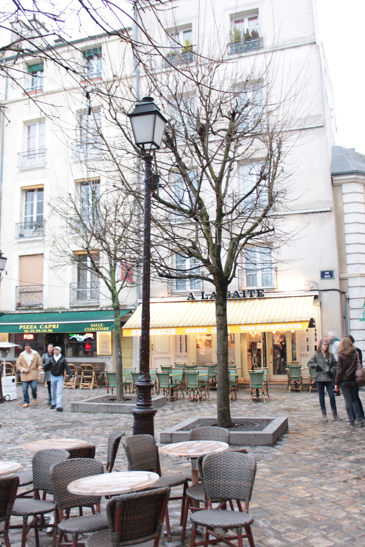 In den Strassen von Paris